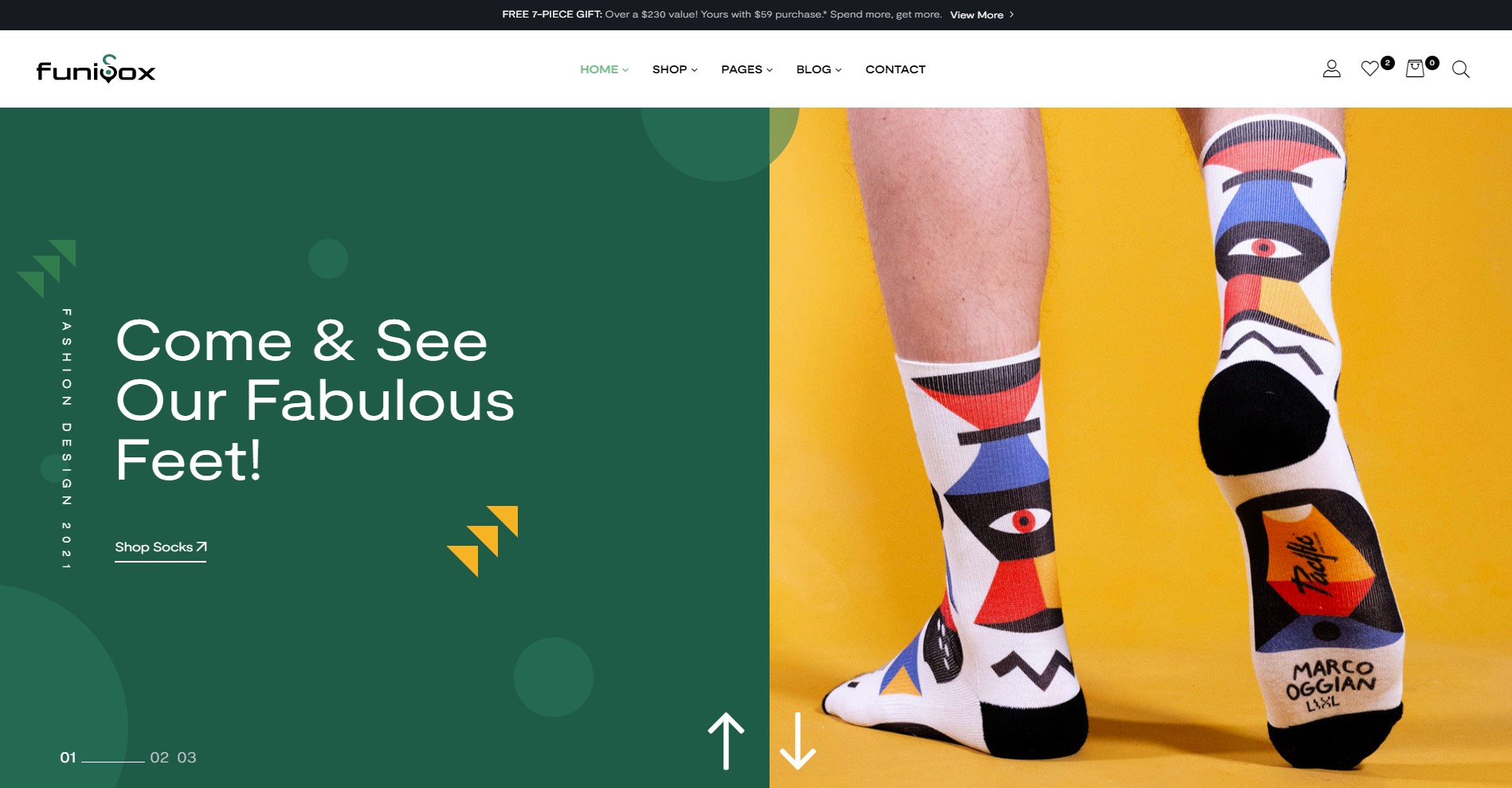 funisox ecommerce wordpress theme