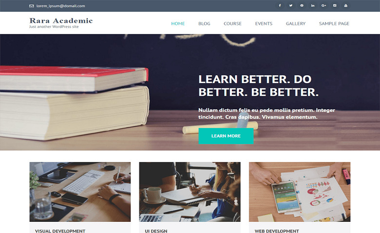 rara-academic-wordpress