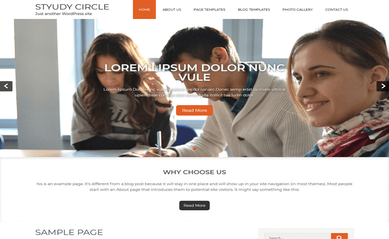 study-circle-wordpress