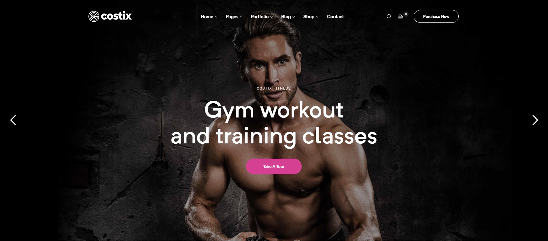 costix gym wordpress theme