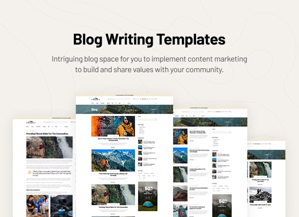 Tekky blog writing templates