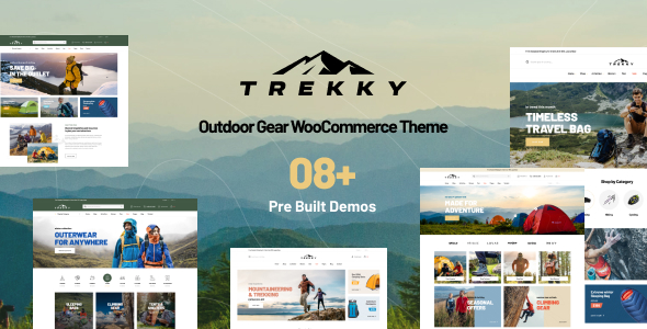 trekky Best Outdoor Gear WooCommerce Theme