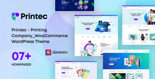 Printec WooCommerce WordPress Theme