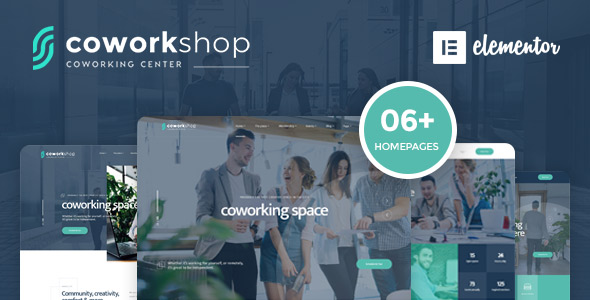 coworkshop best coworking space wordpress themes